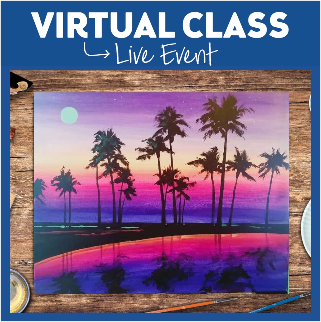 LIVE INTERACTIVE VIRTUAL CLASS - SUPPLIES INCLUDED